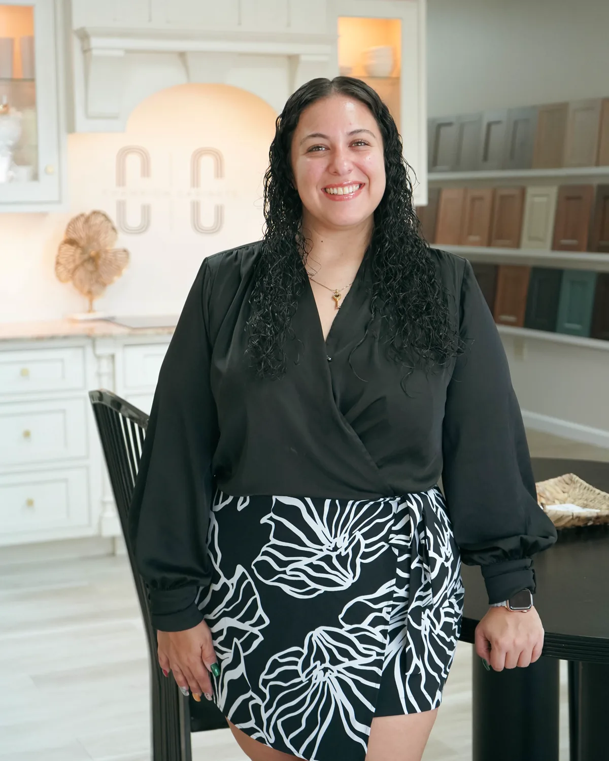 Amanda Birard, kitchen and bath designer and co-owner of Champion Cabinets