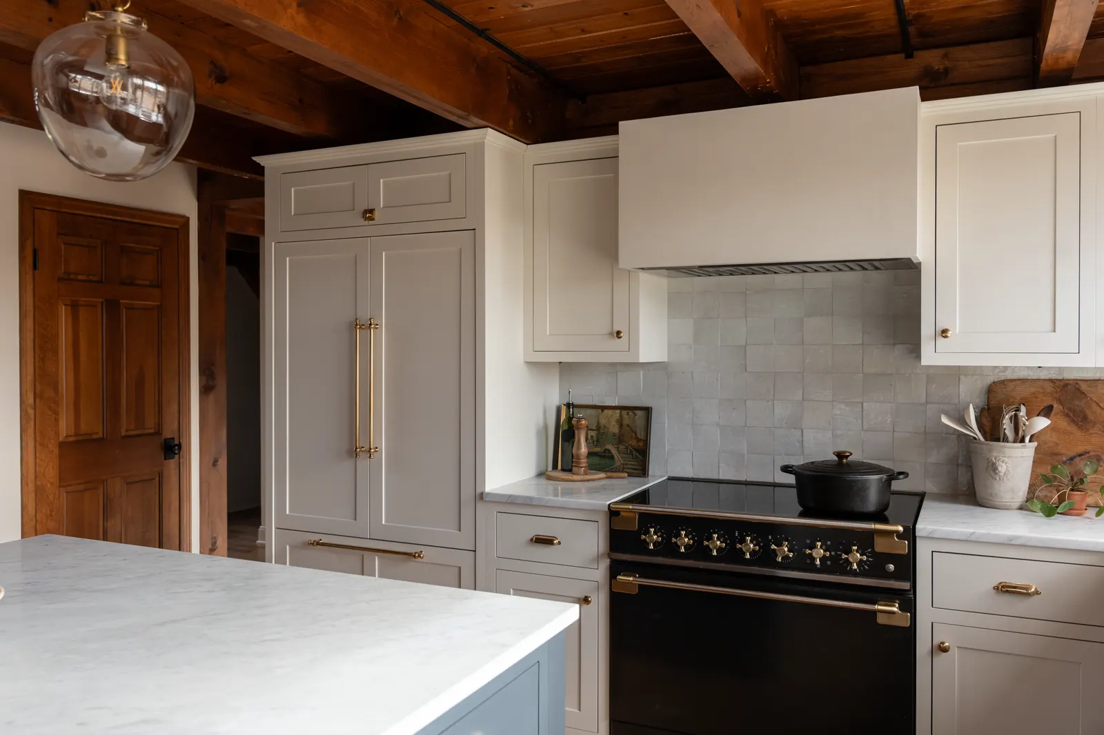W.W. Wood Products cream inset kitchen